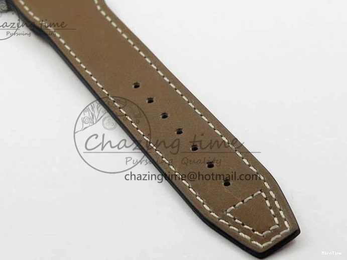 MIROTIME 0321 Pilot Chrono IW377726 ZF 1:1 Best Edition Green Dial on Brown Leather Strap A Trendsetting 7125